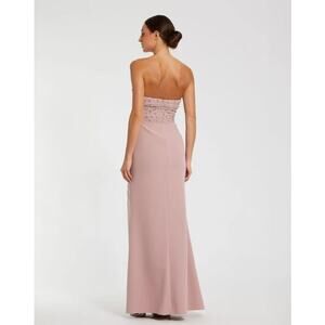 Mac Duggal 2285 Double Waistband Beaded Sweetheart Neck Prom